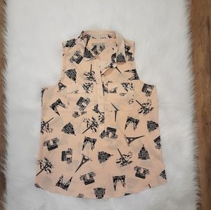 Banana Republic | Pink Paris Tank Top